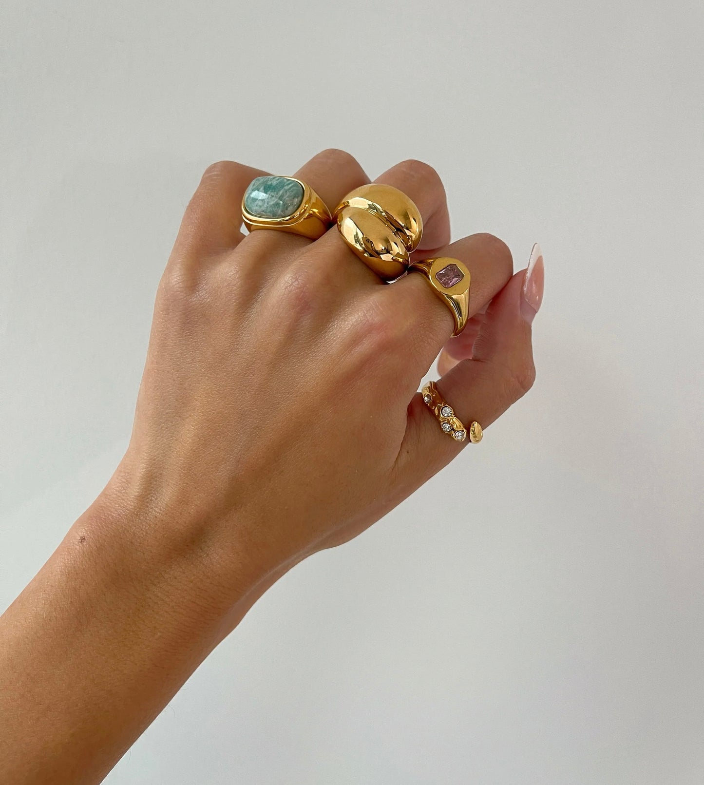 Lagoon Agate Ring
