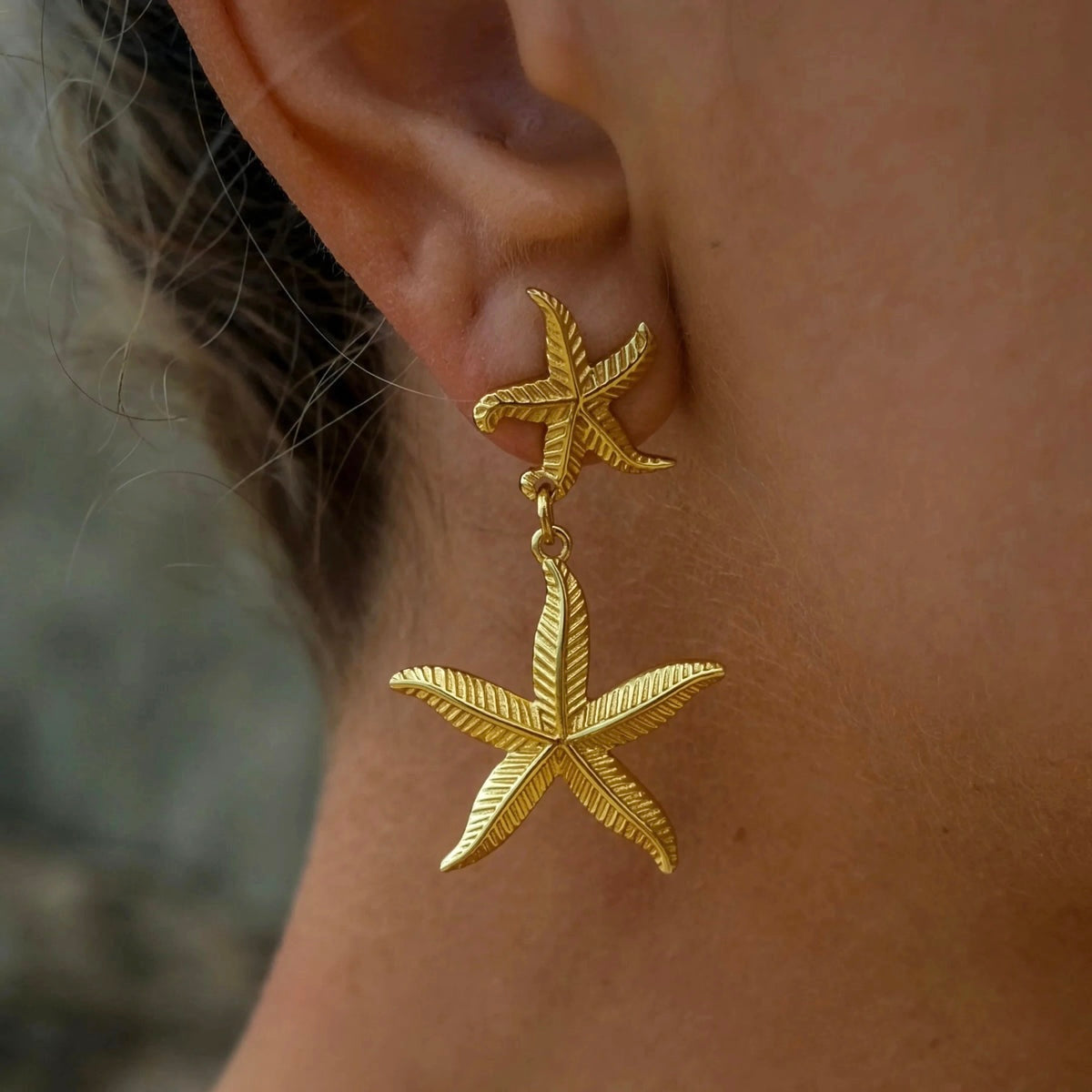 Pulau Starfish Earrings