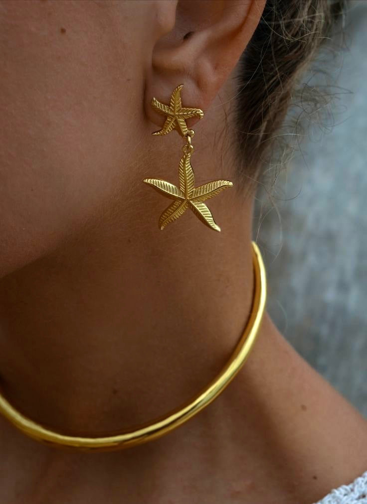 Pulau Starfish Earrings