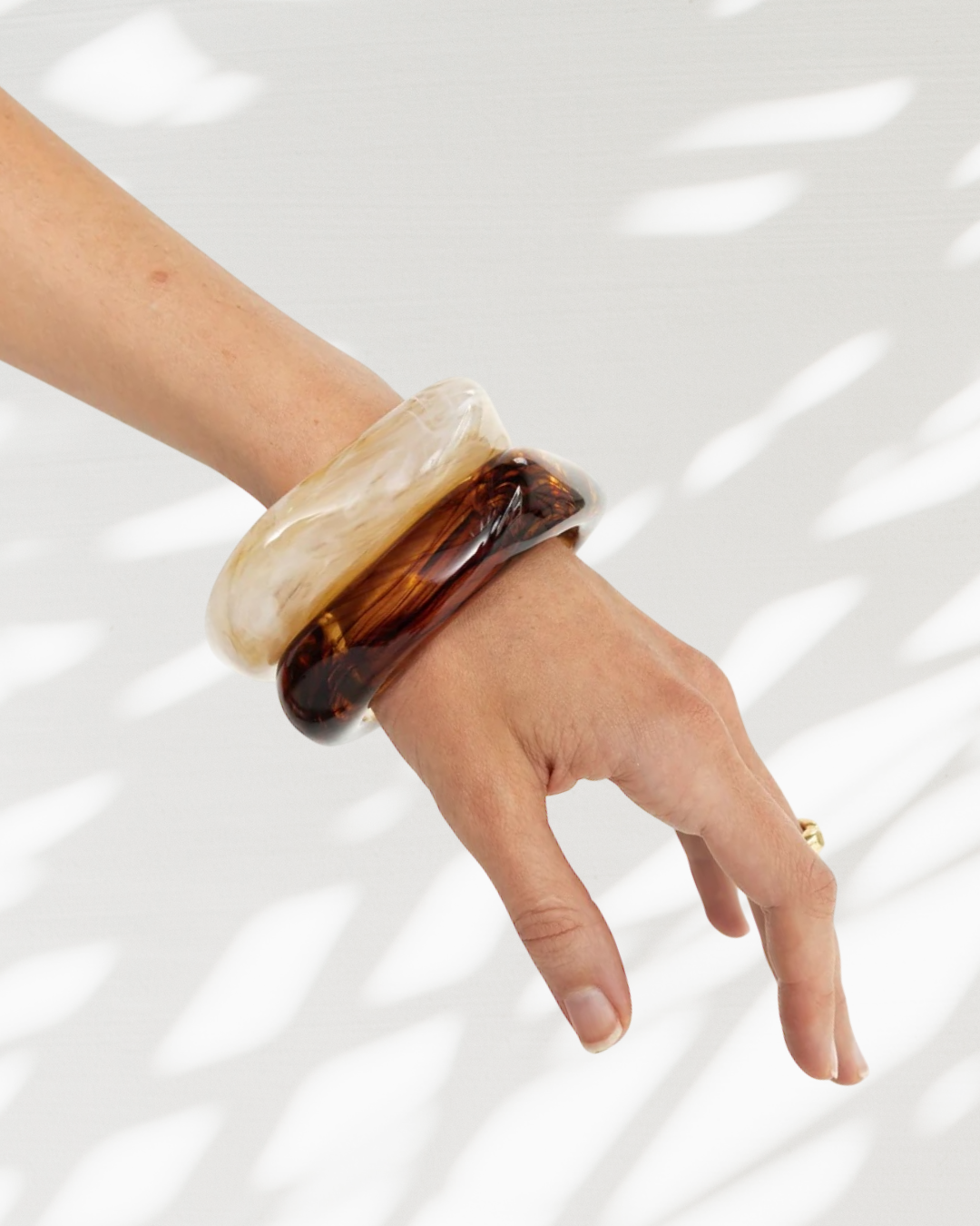 Espresso Bangle Bracelet
