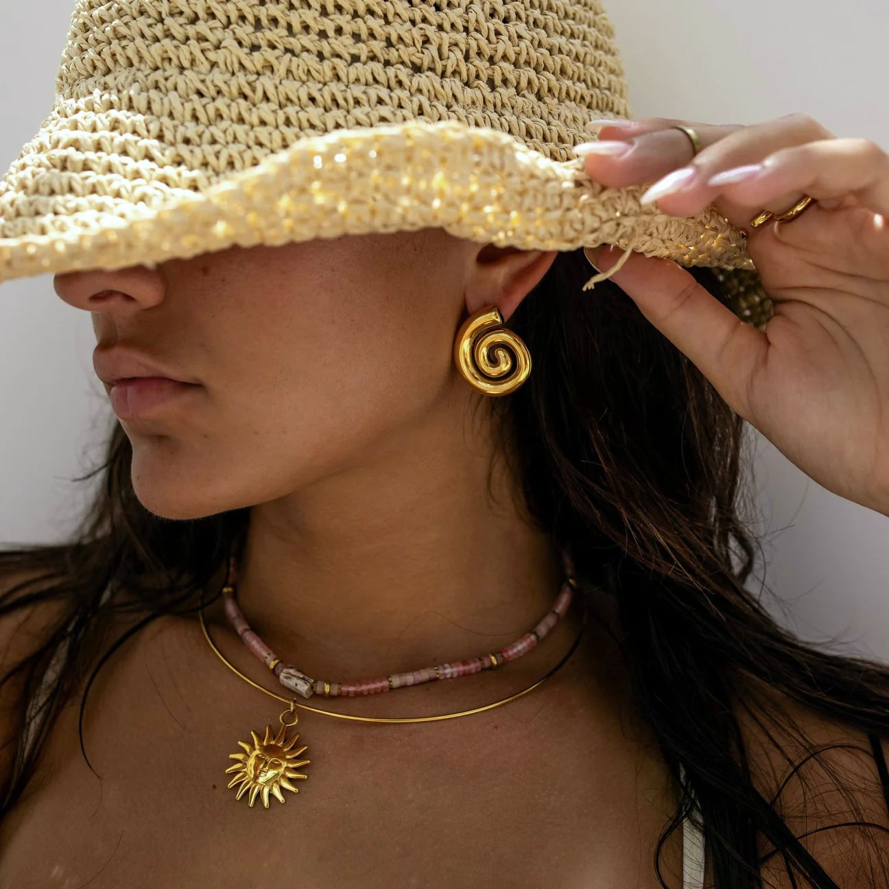 Oia Stud Earrings