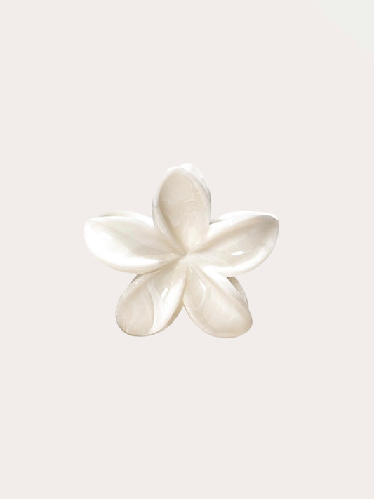 Tropical Hair Clip - Coconut Milk
