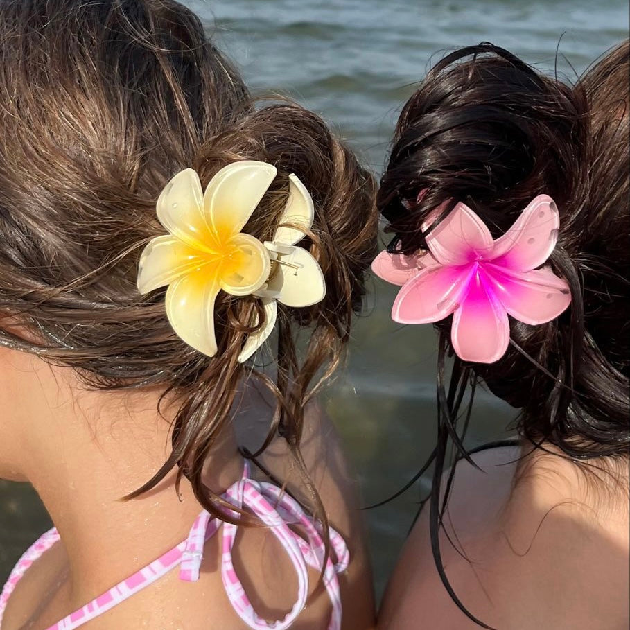 Tropical Hair Clip - Cherry Blossom