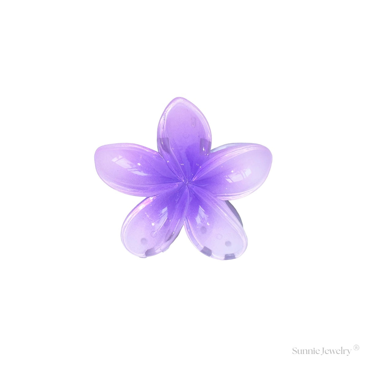 Tropical Hair Clip - Lavender