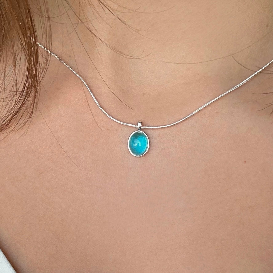 Aqua Mermaid Necklace