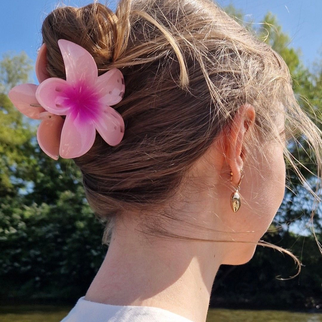 Tropical Hair Clip - Cherry Blossom