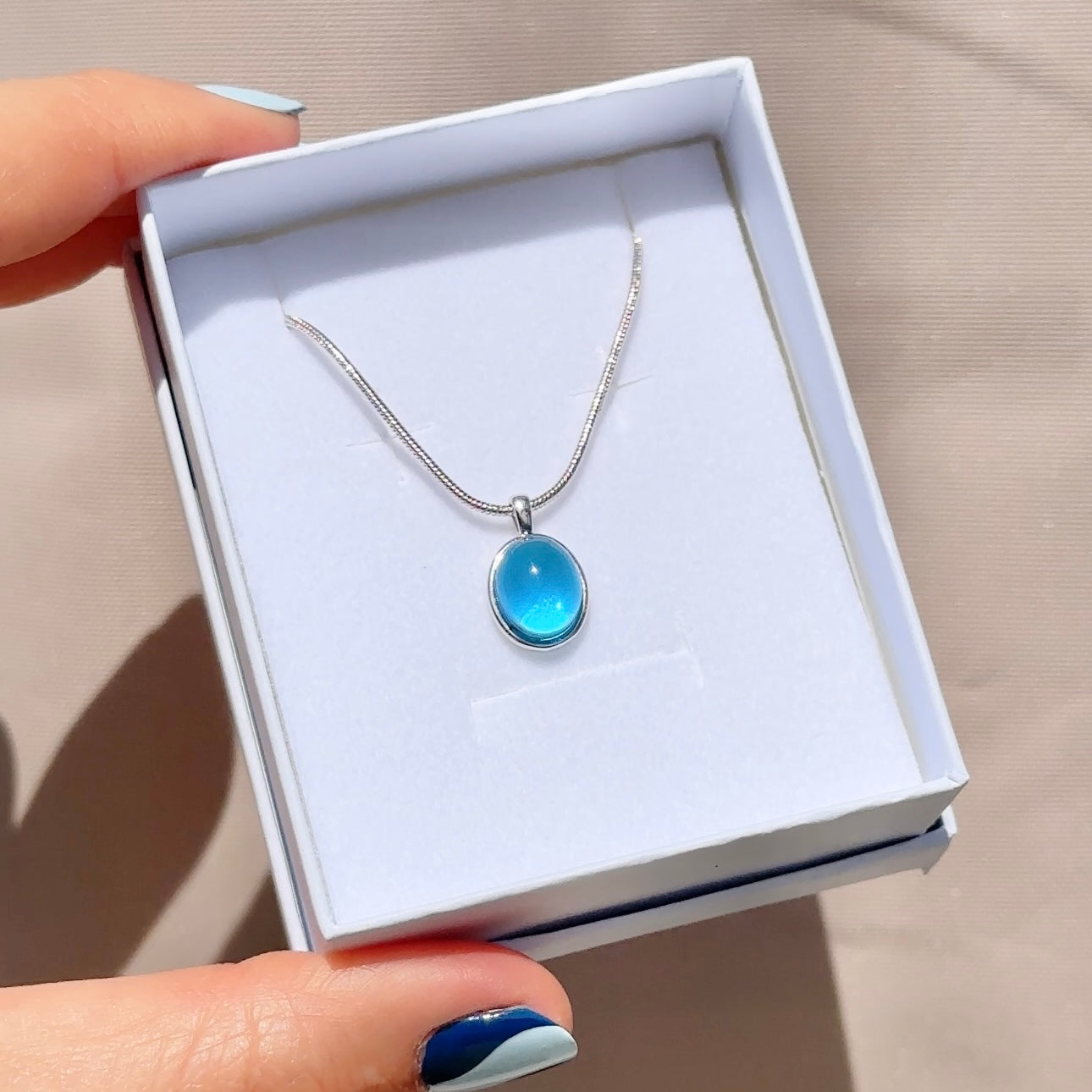 Aqua Mermaid Necklace