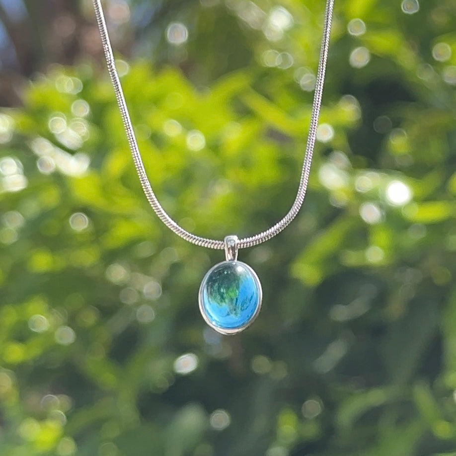 Aqua Mermaid Necklace