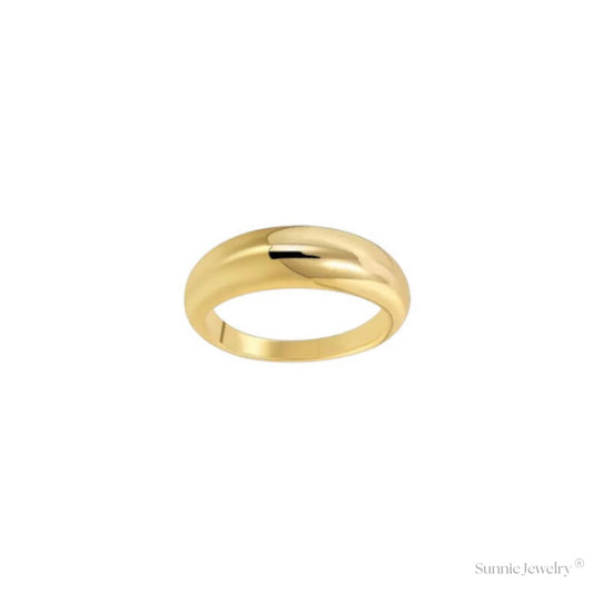 Gold Dome Ring