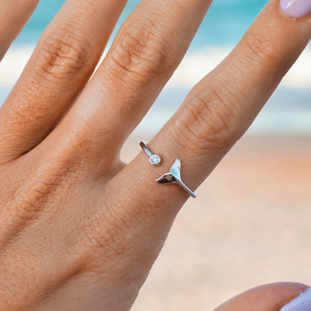 Whale Tail Ring